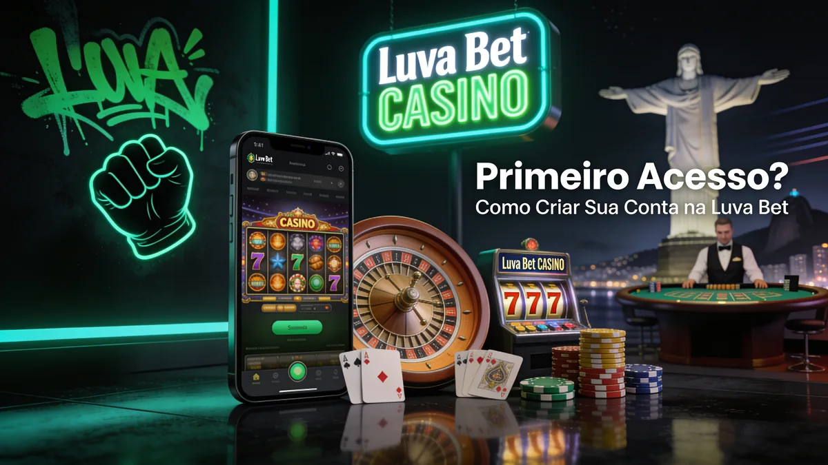 Primeiro Acesso? Como Criar Sua Conta na Luva Bet para jogadores no Brasil